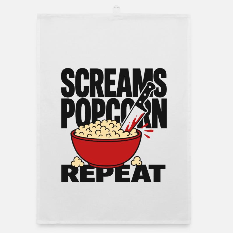 Cris Popcorn Répéter Torchon bio