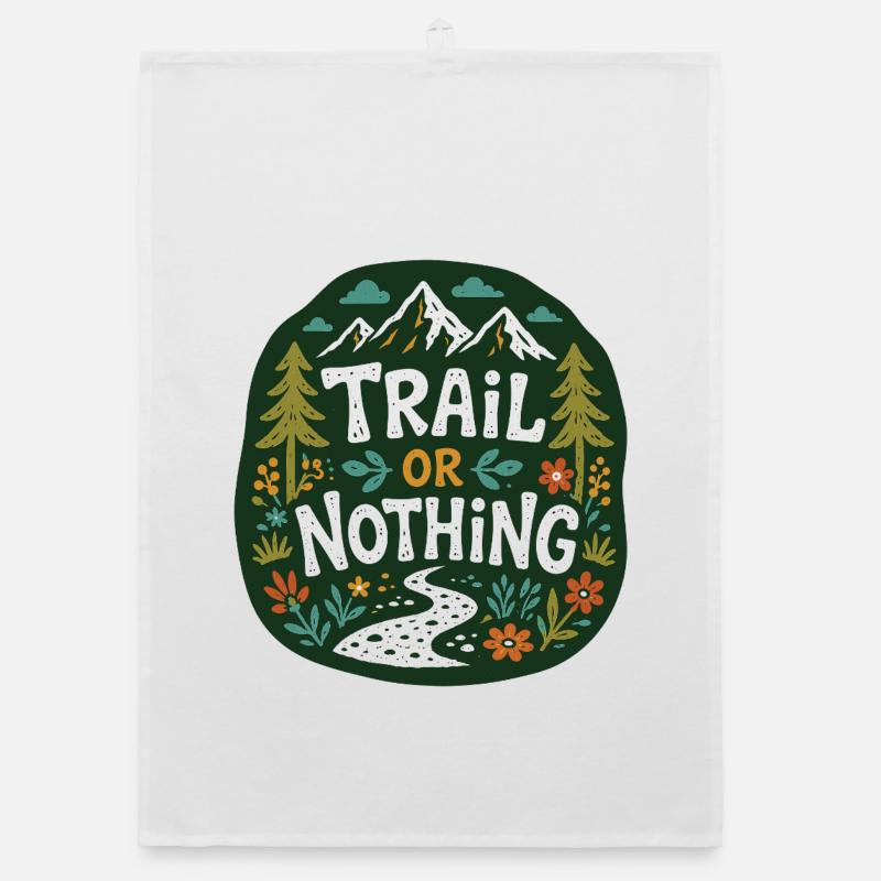 Conception de la course de montagne Trail or Nothing Torchon bio