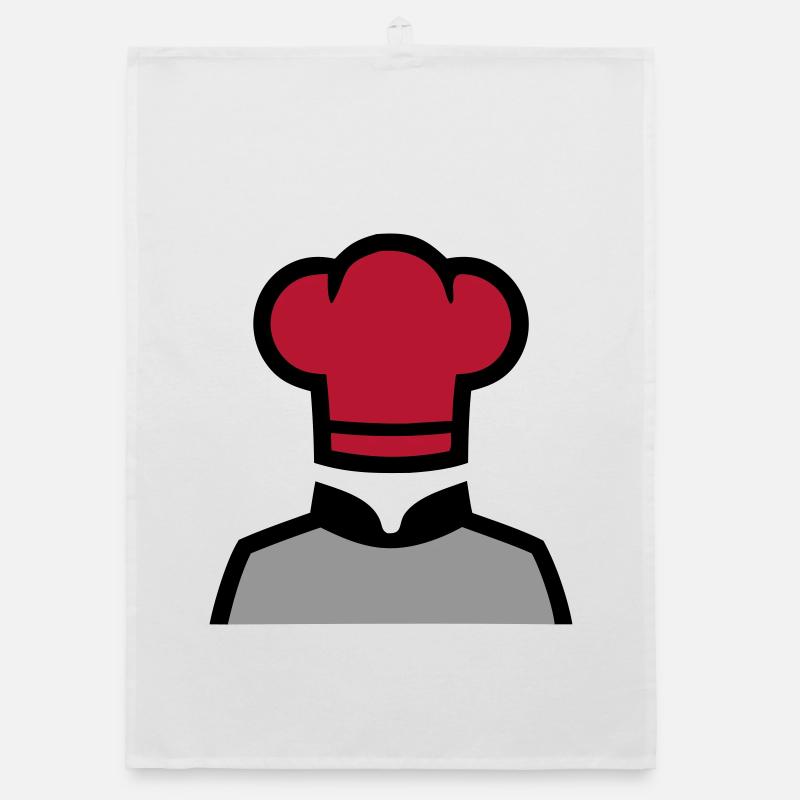 Veste du chef Bonnet du chef Logo du restaurant Chef Torchon bio