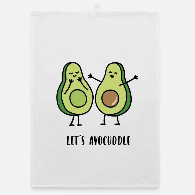 Let's avocuddle Organic dish towel