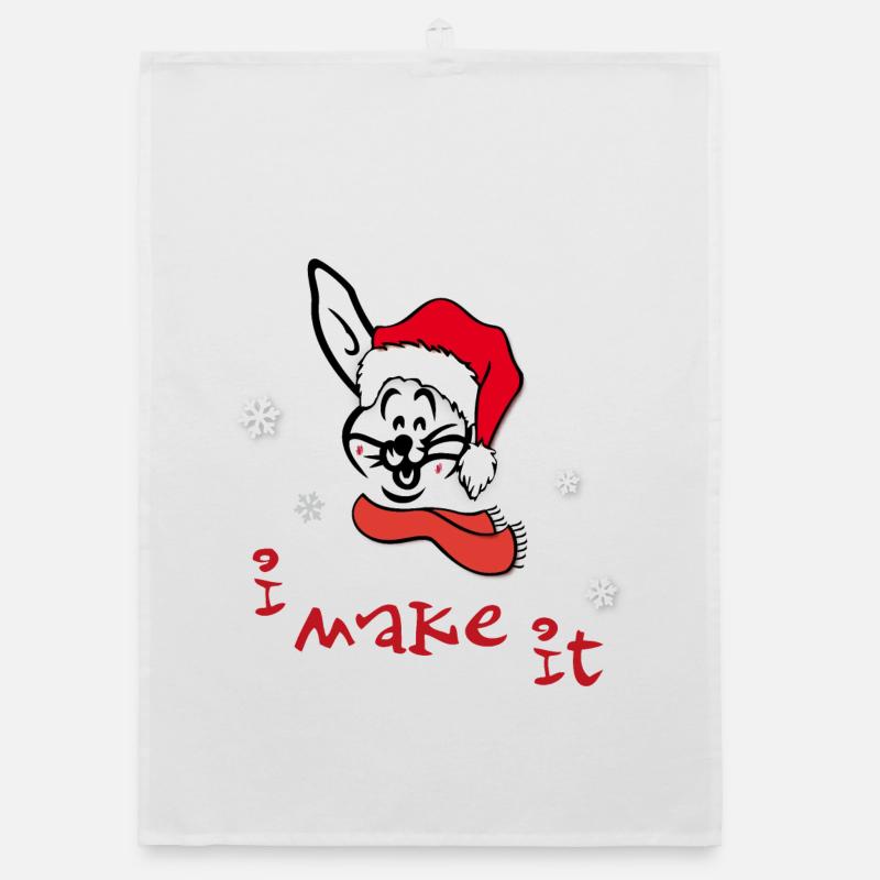 Weihnachtsmann Organic Geschirrtuch