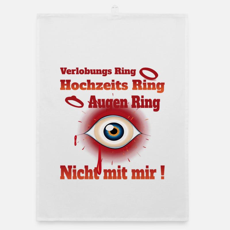 Single Leben Organic Geschirrtuch