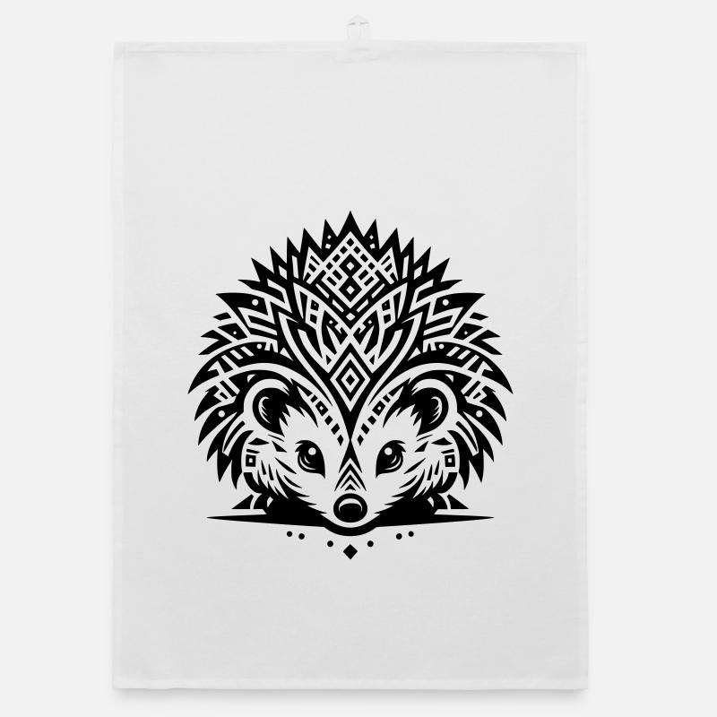 Hérisson tribal Torchon bio