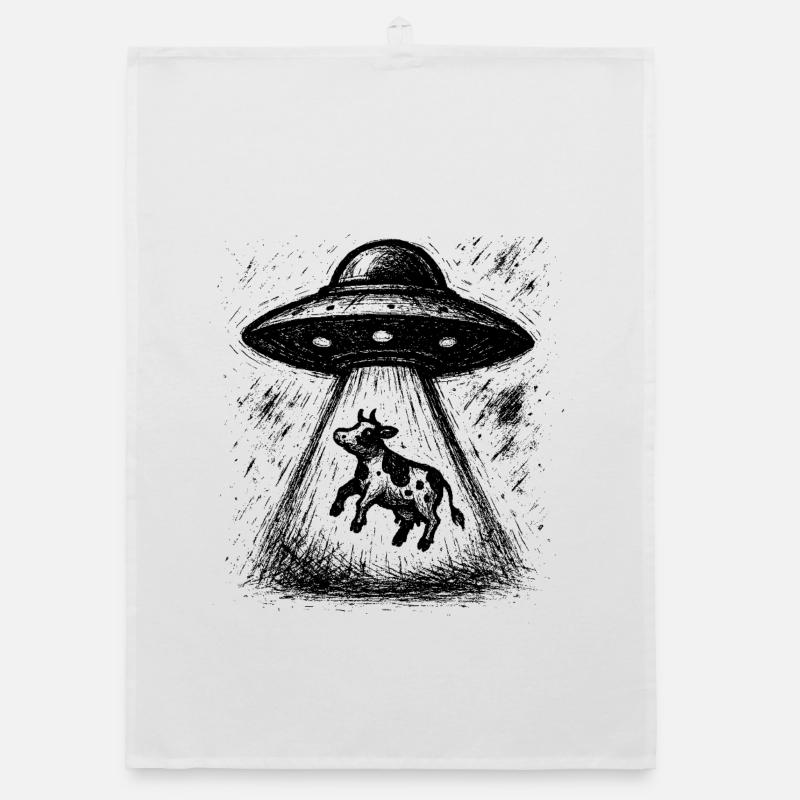 Möge die Milch mit dir sein Organic Geschirrtuch