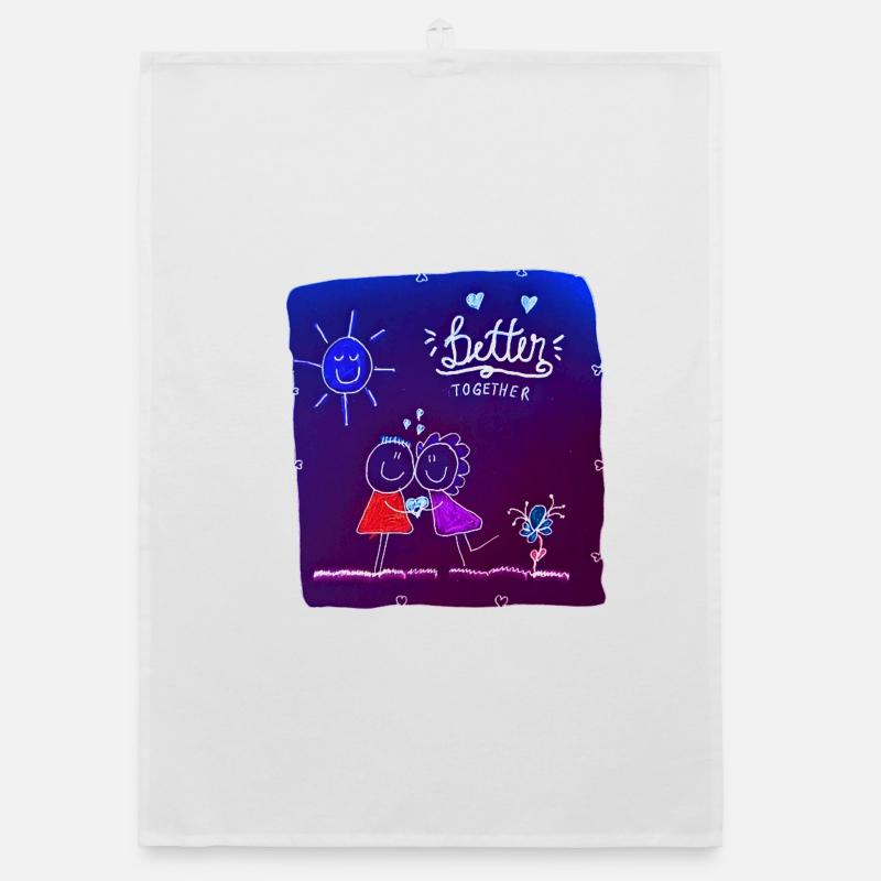 Better together Organic dish towel