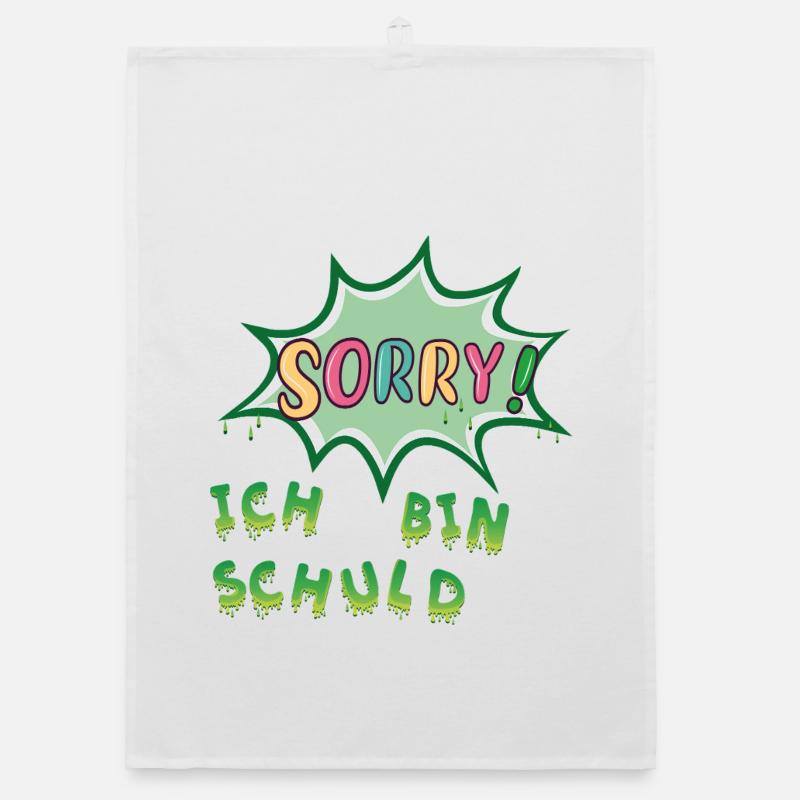 Désolé, c’est de ma faute Torchon bio