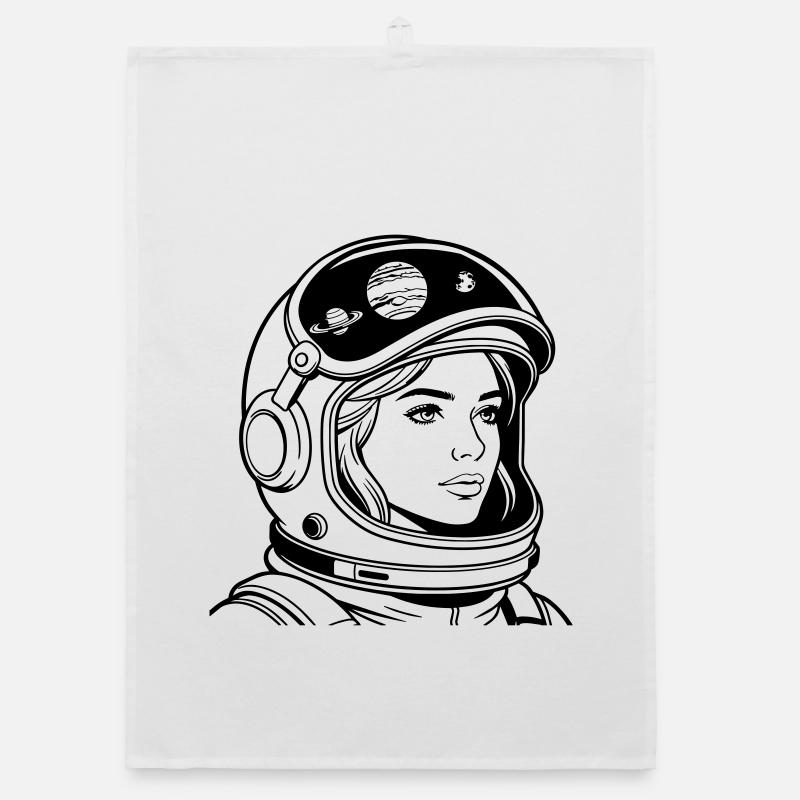 Femme de l’espace Torchon bio