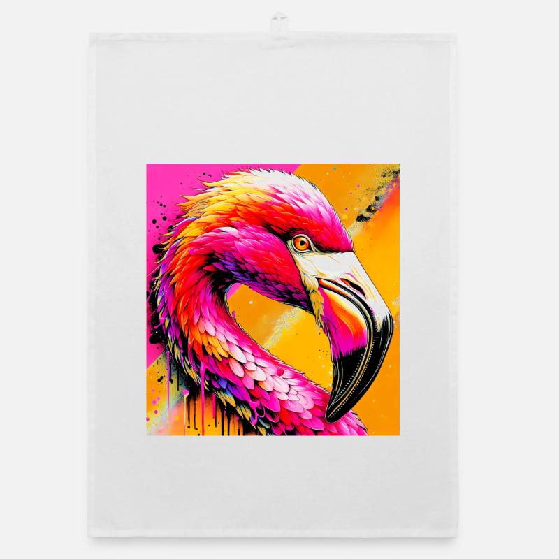 Flamingo Organic Geschirrtuch