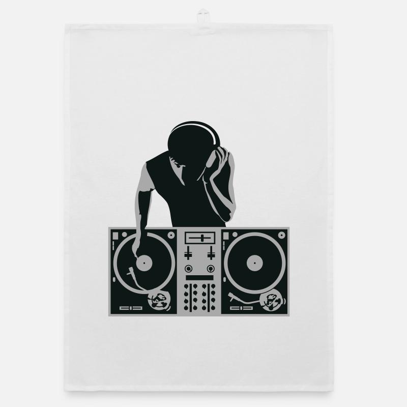 dj - deejay Organic Geschirrtuch