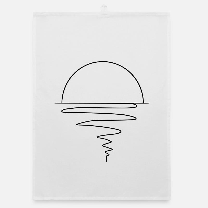 Sunset Organic Geschirrtuch