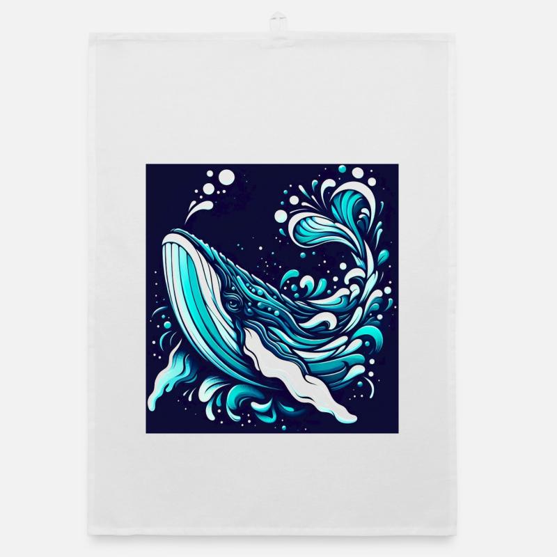 Whale Organic dish towel