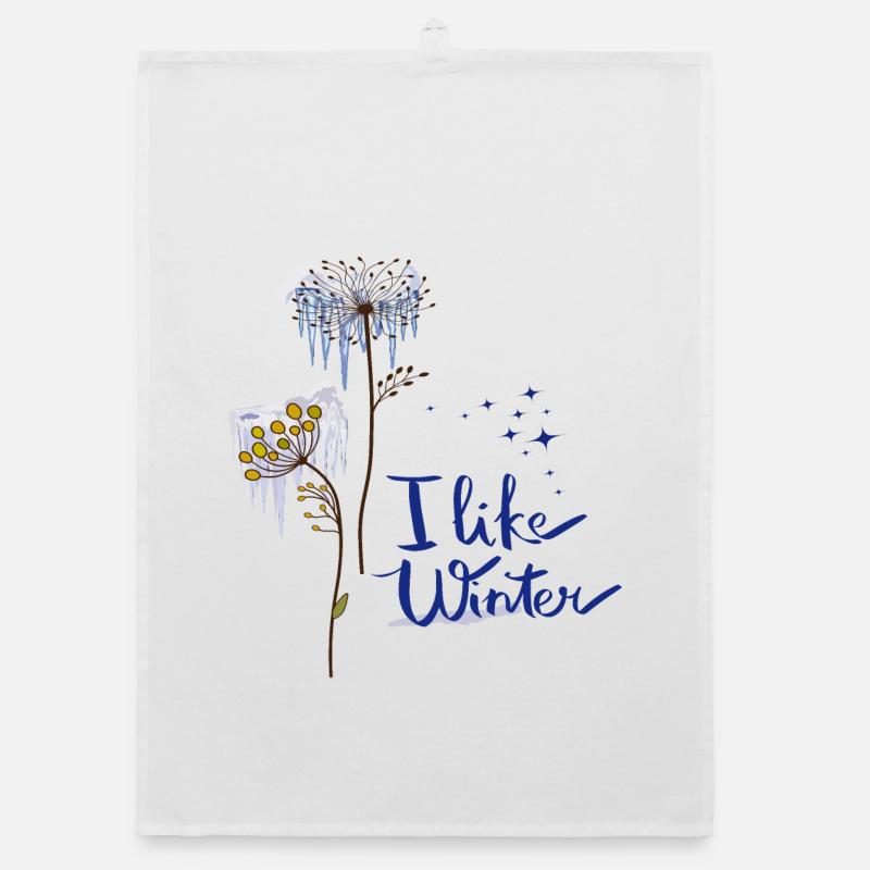 Fleurs de glace Torchon bio