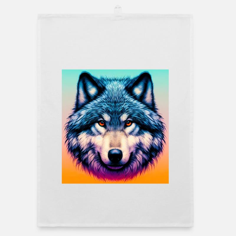 Wolf Organic dish towel