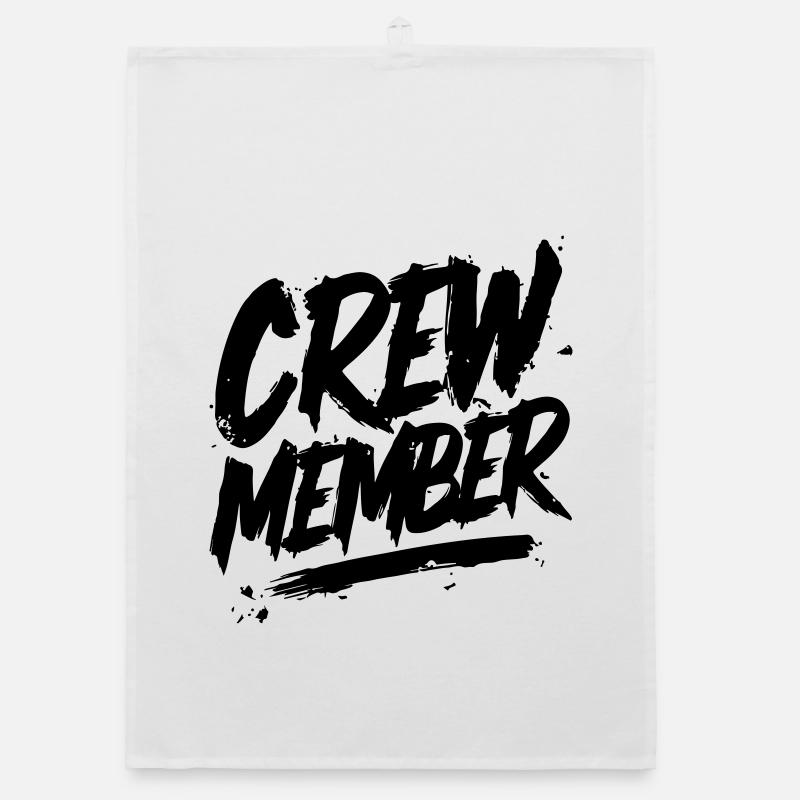 crew member Organic dish towel