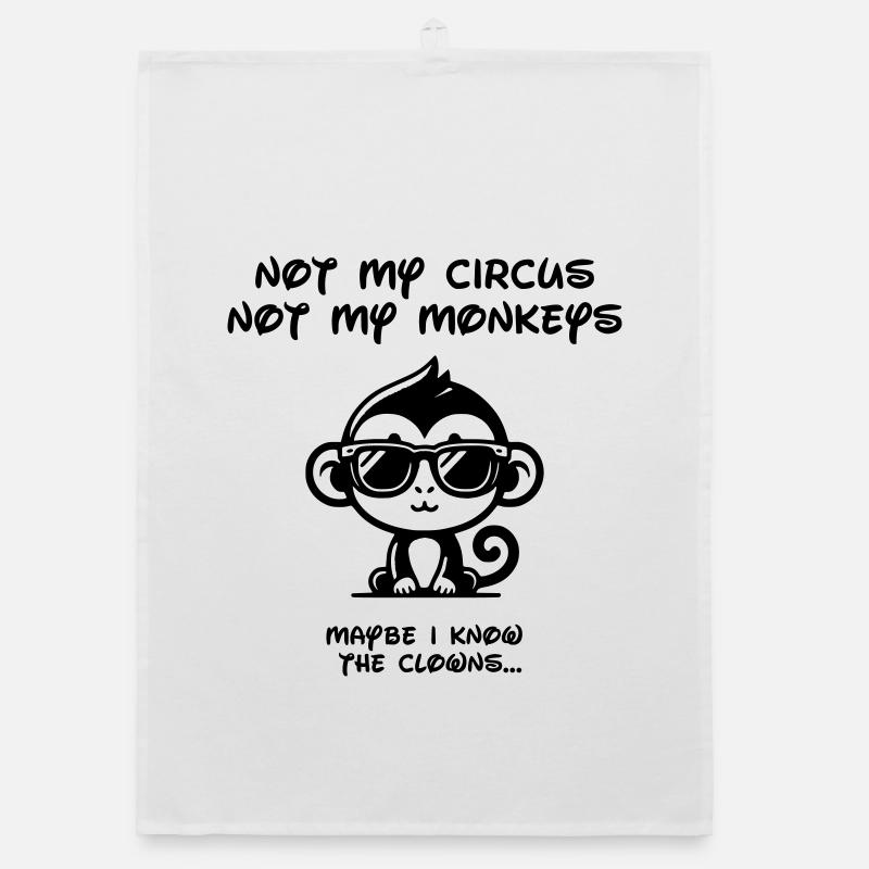 Pas mon cirque - Noir Torchon bio