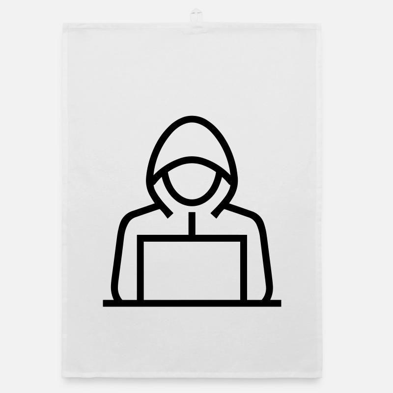 hacker Organic dish towel