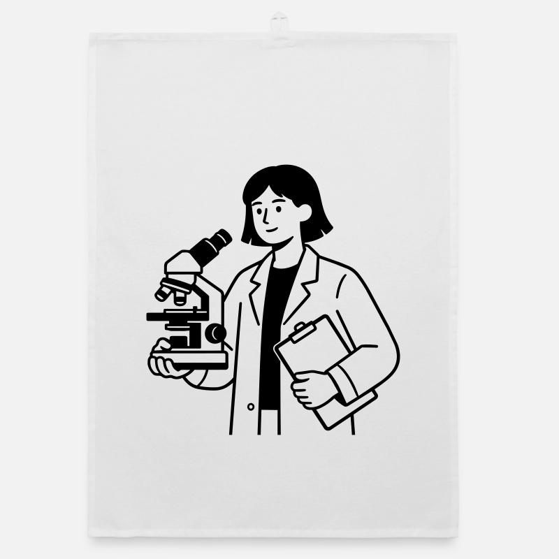scientist Organic dish towel