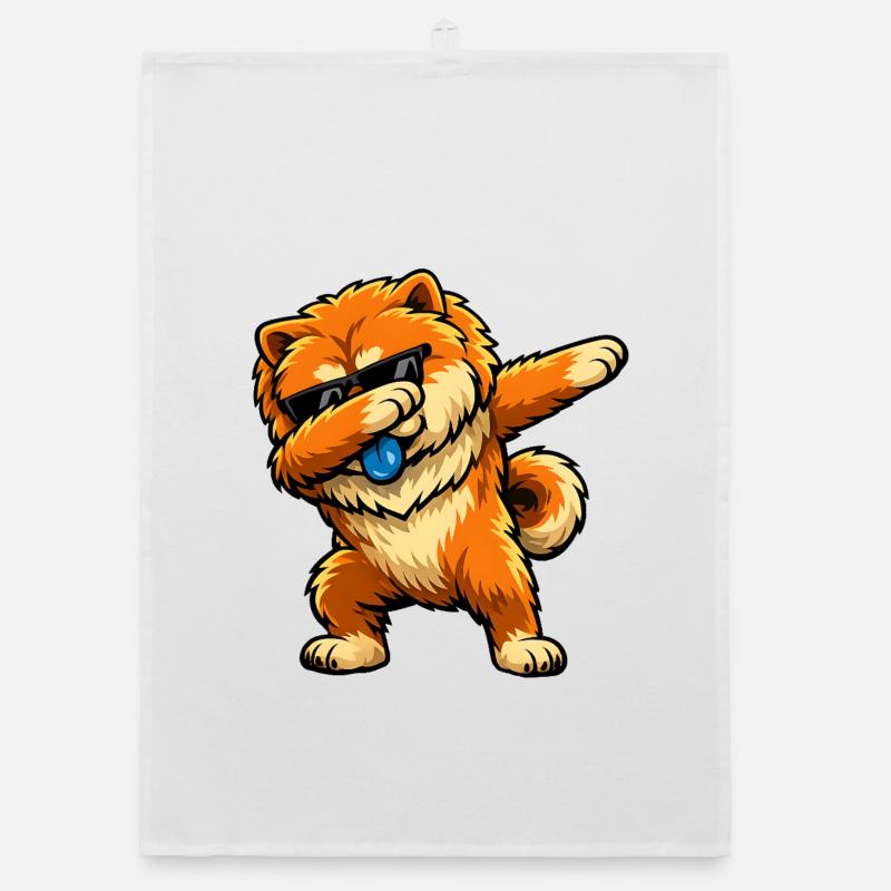 Tabbing du Chow Chow Torchon bio