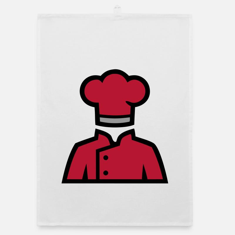 Chef's Jacket Chef's Hat Chef Restaurant Logo Organic dish towel