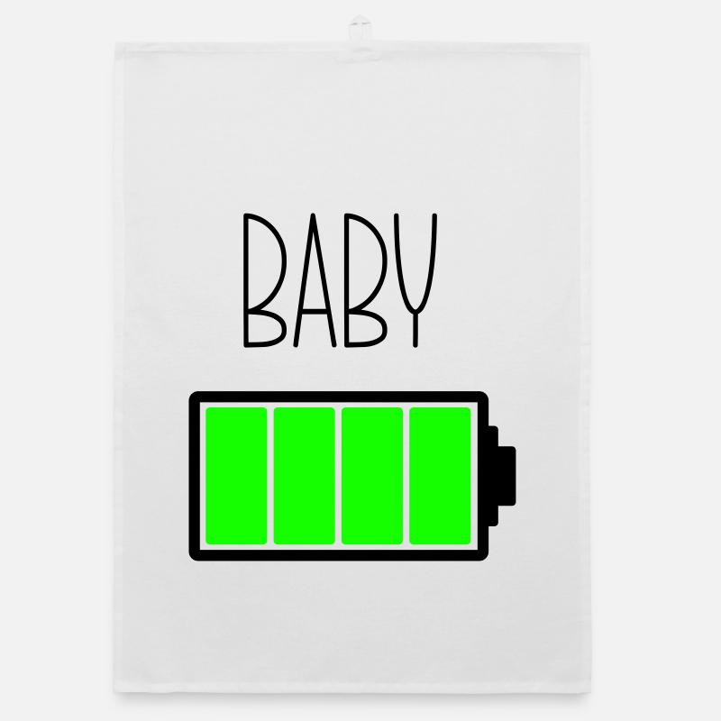 Bébé de batterie Torchon bio