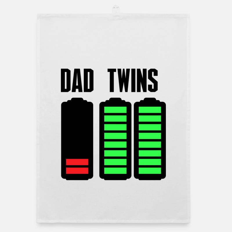 Neon Bar Equalizer on Black Organic dish towel
