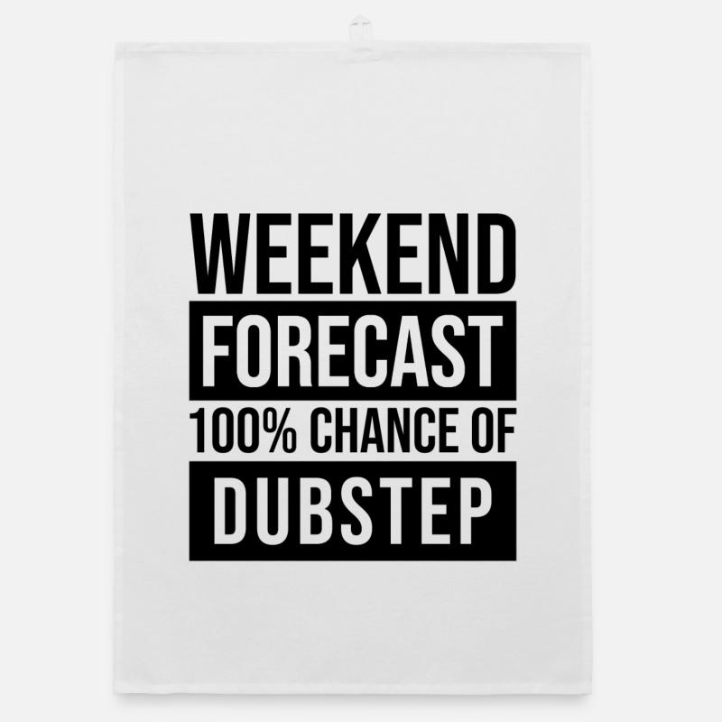 Dubstep Organic Geschirrtuch