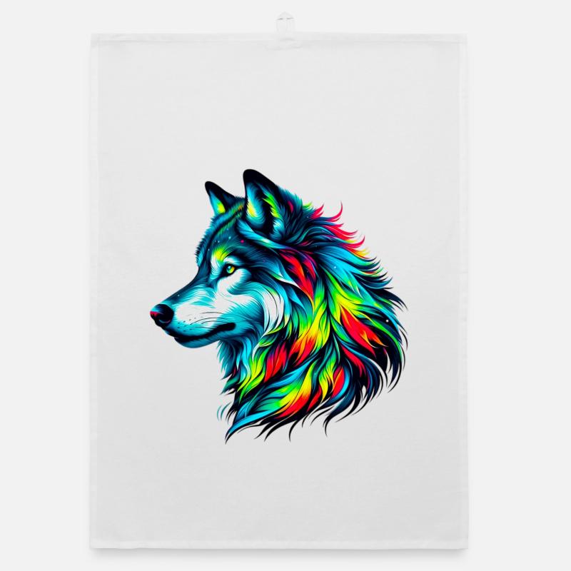 Wolf Organic dish towel