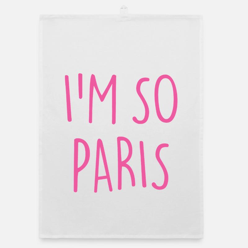 I'M SO PARIS Organic dish towel