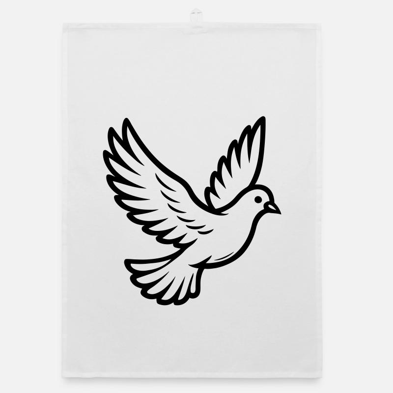Dove Bird Organic dish towel