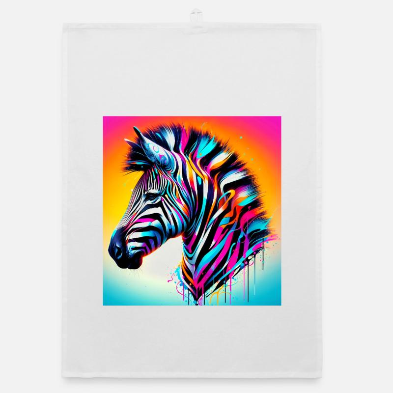 zebra Organic dish towel