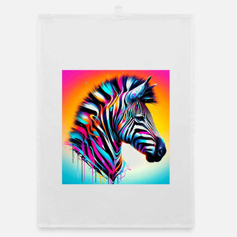 zebra Organic dish towel