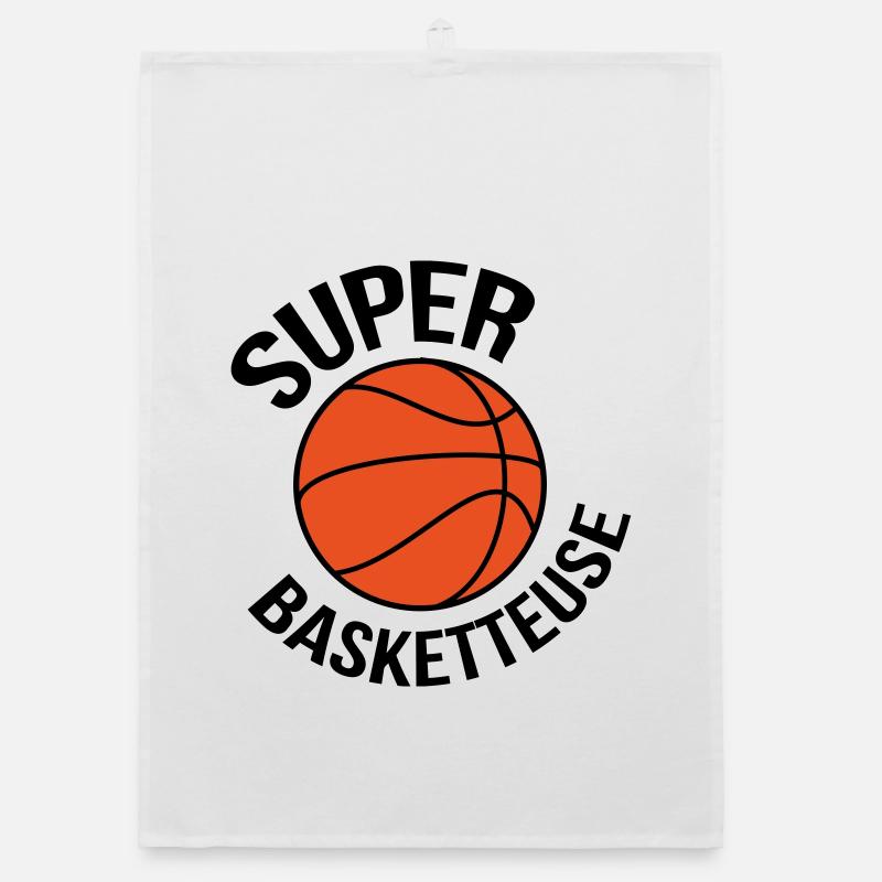 Super Basketeuse Torchon bio