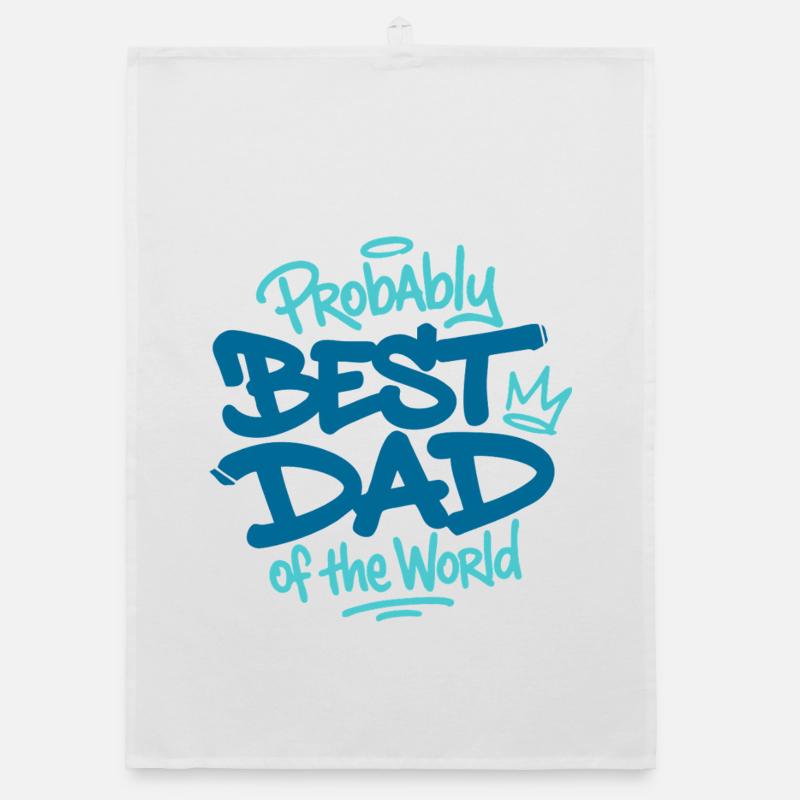 Bester Vater der Welt Organic Geschirrtuch