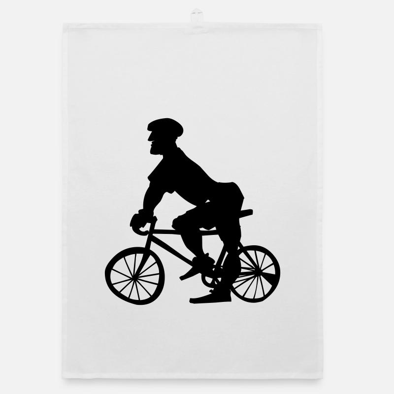 Police de bicyclette Torchon bio
