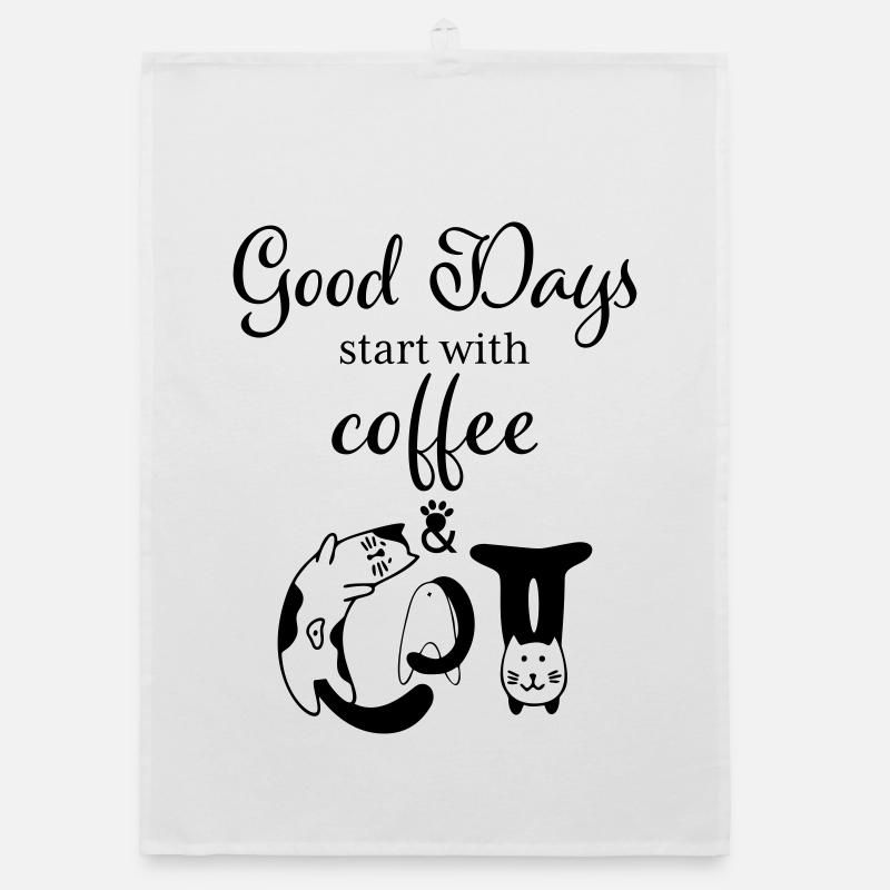 Cat Lover Organic Geschirrtuch