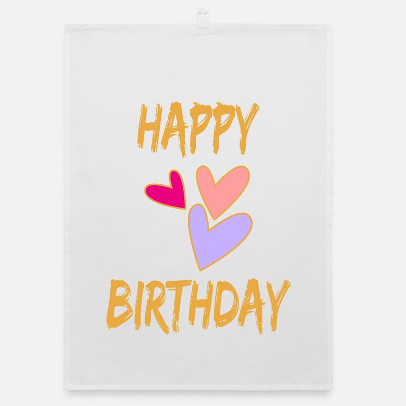 18. 18 ANS. 18e ANNIVERSAIRE. ANNIVERSAIRE 18 ANS. Torchon bio