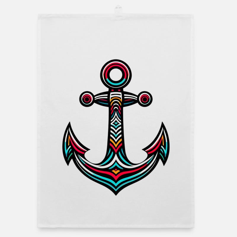 An Anchor Organic dish towel