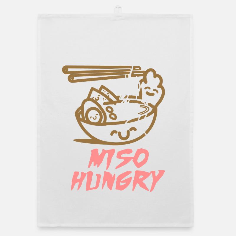 Nourriture miso affamée Torchon bio