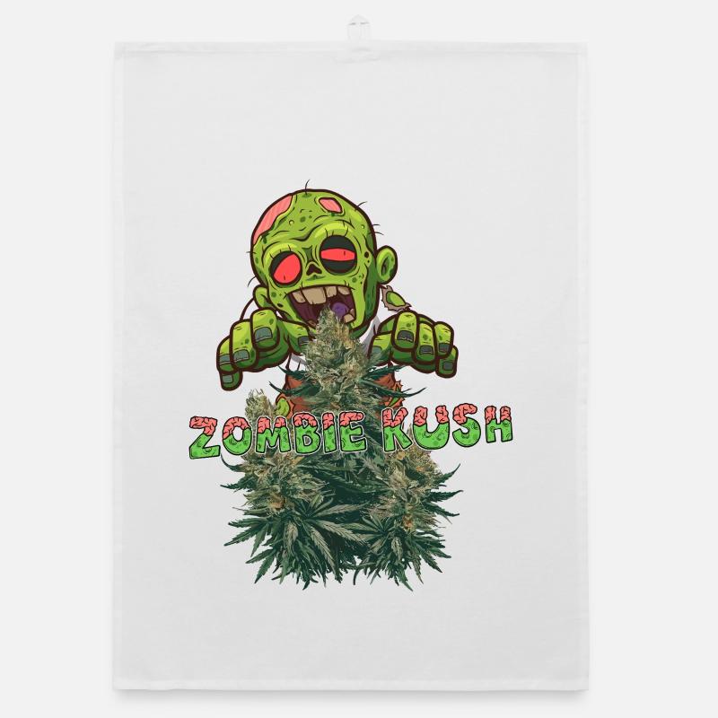 Zombie Kush Organic Geschirrtuch