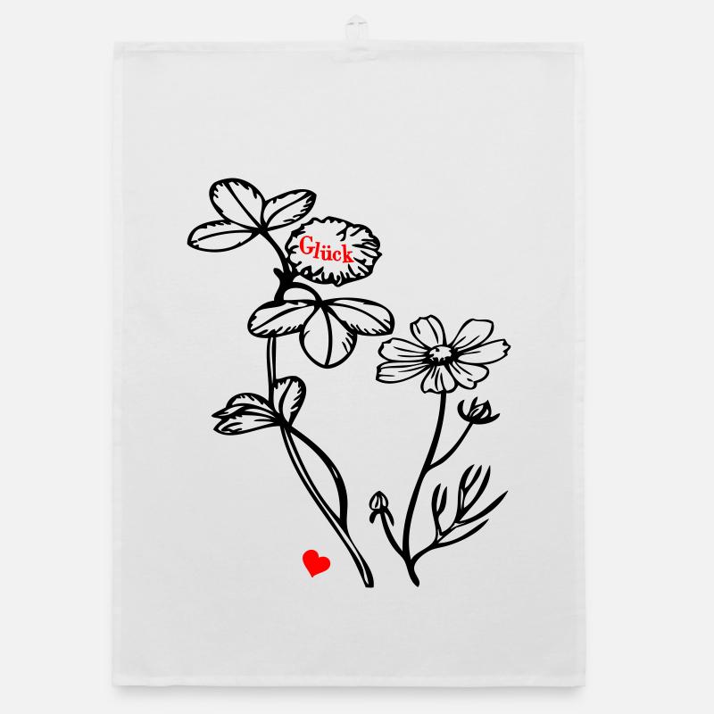 Wildblumen Organic Geschirrtuch