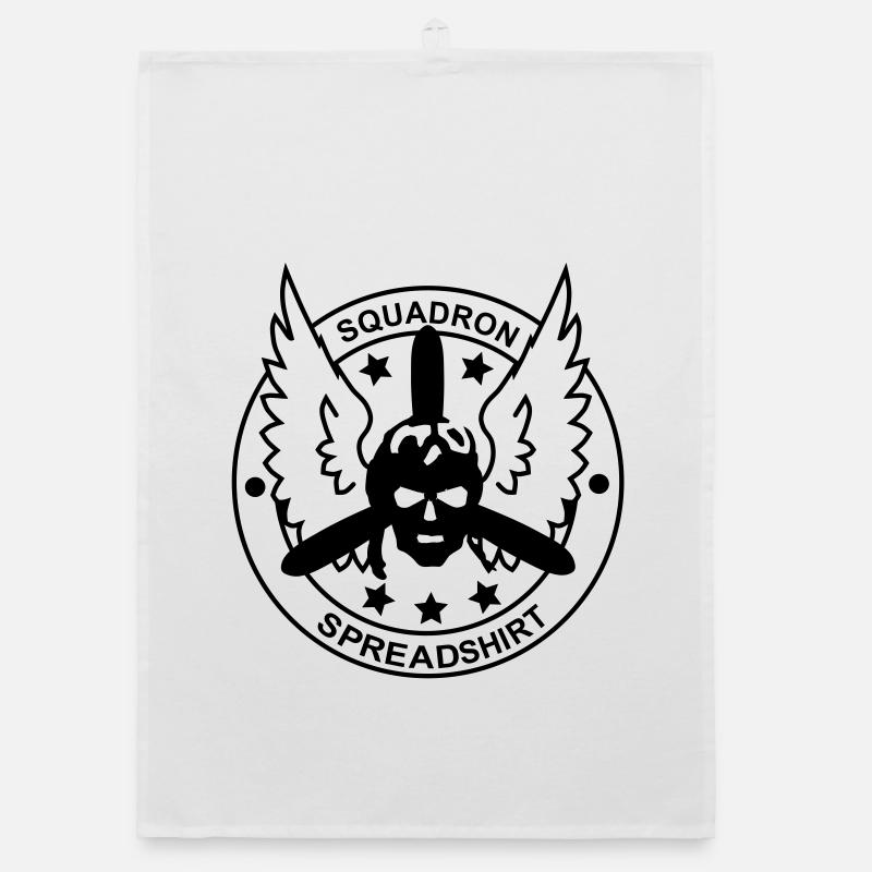 Spitfire Mk 16 Organic Geschirrtuch