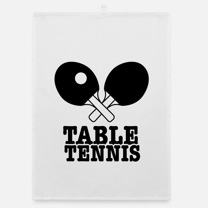 table tennis Organic dish towel