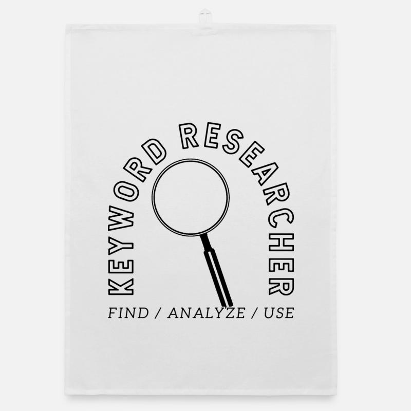 Chercheur en mots-clés – Conception d’emblèmes SEO Torchon bio