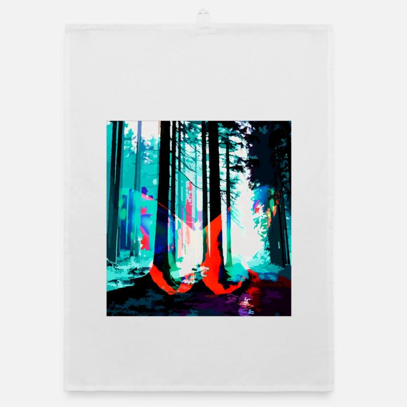 Neonwald Traumprint Organic Geschirrtuch