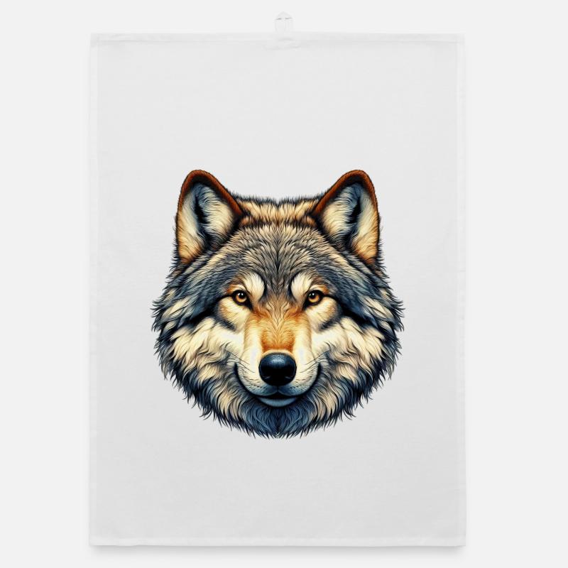 Wolf Organic Geschirrtuch
