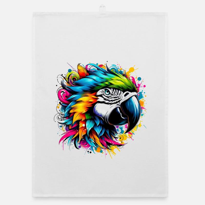 Parrot Organic dish towel