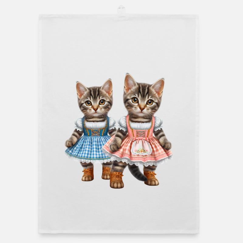Chatons Dirndl Torchon bio