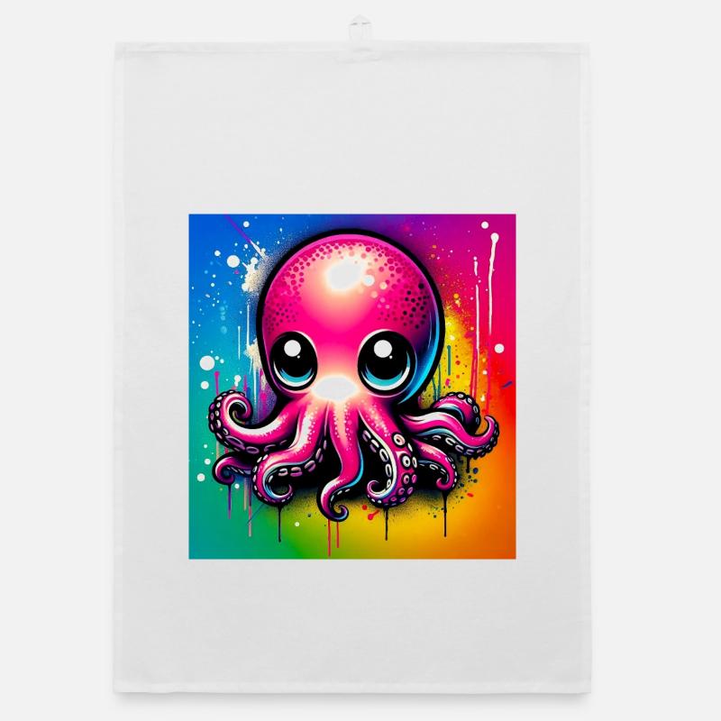 Octopus Organic dish towel