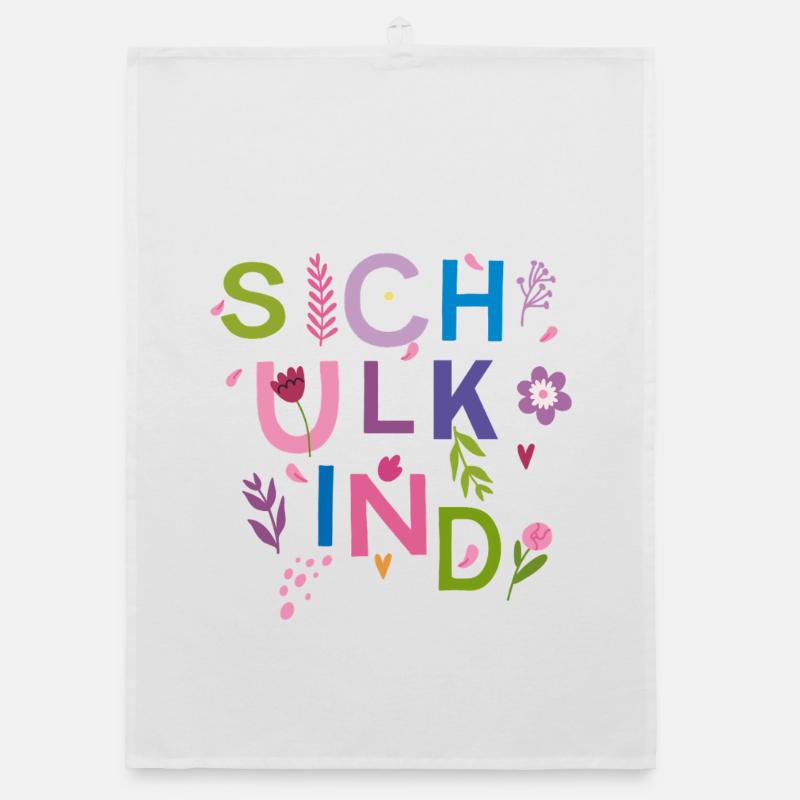Schulkind  Organic Geschirrtuch