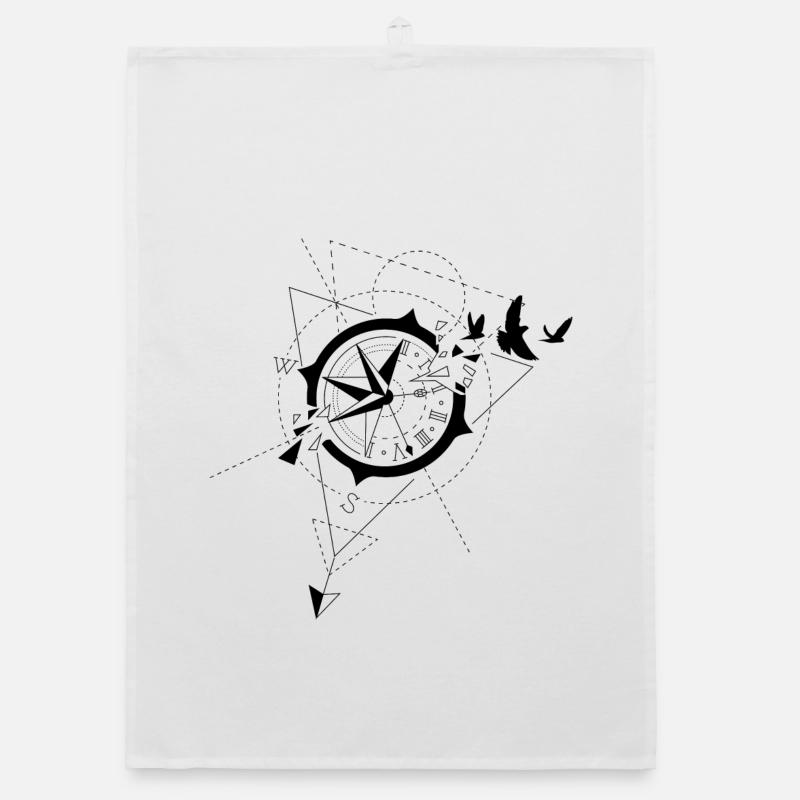 Kompass Organic Geschirrtuch